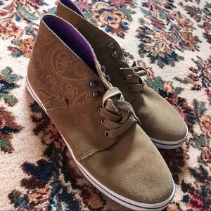 Tan suede VANS